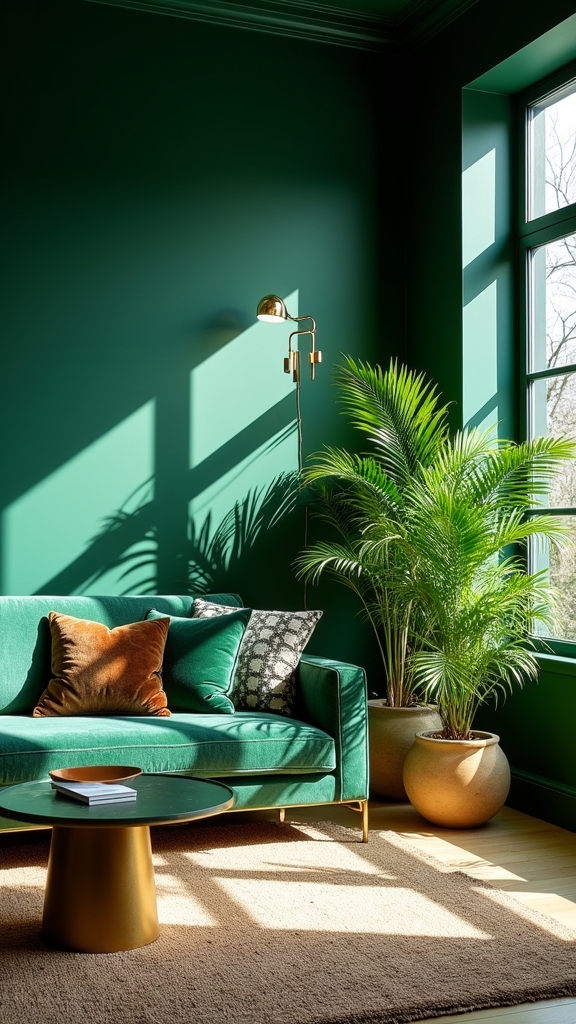 layered textures enhance green