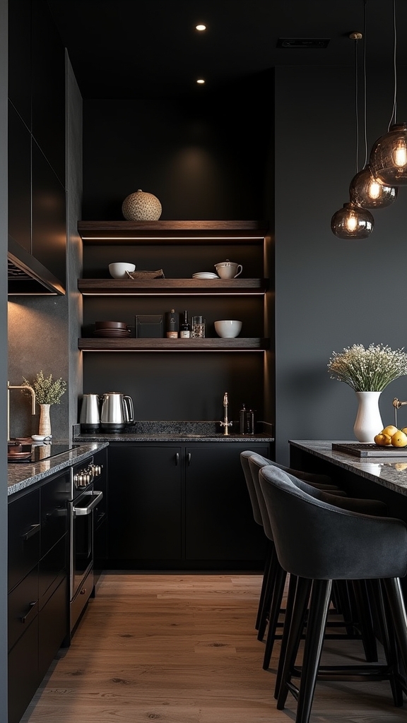 layered textures enhance kitchens