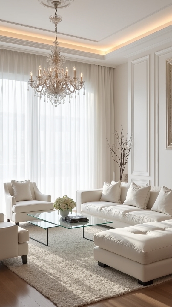 layered warm lighting scheme