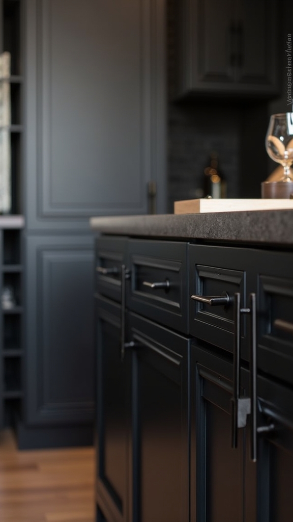 leather hardware meets matte elegance