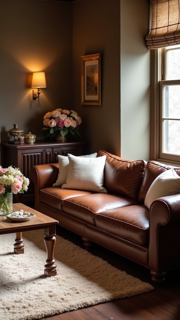 light brown rugs enhance warmth