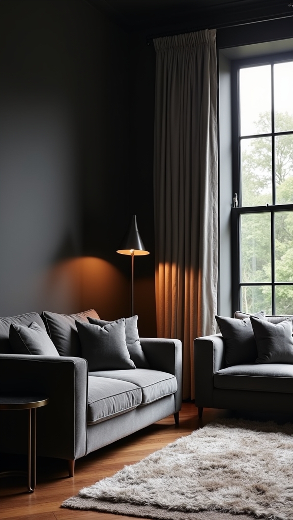 lighting affects grey choices