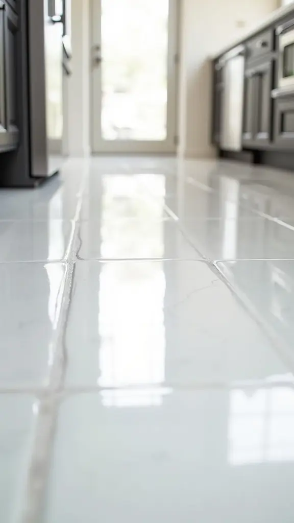 luminous durable kitchen flooring