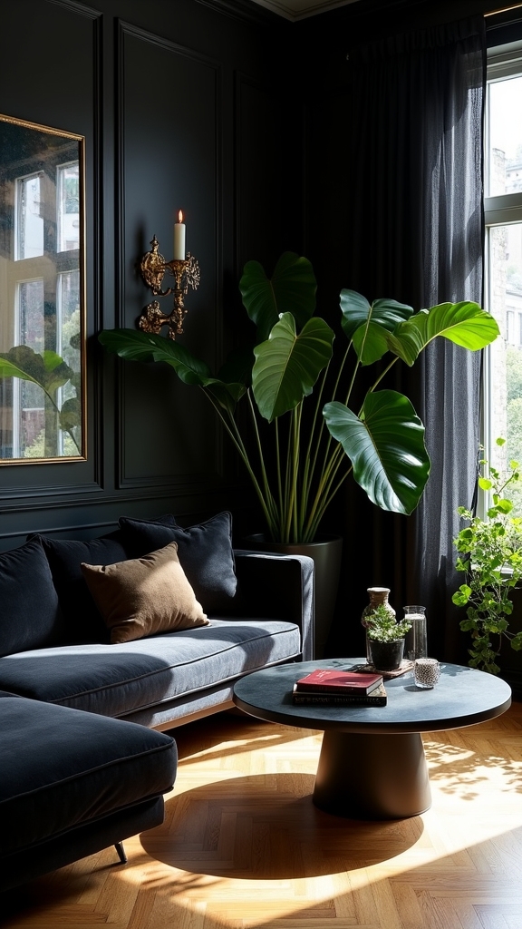 lush greenery enhances sophistication