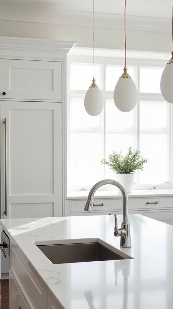 luxe lighting for modern kitchens