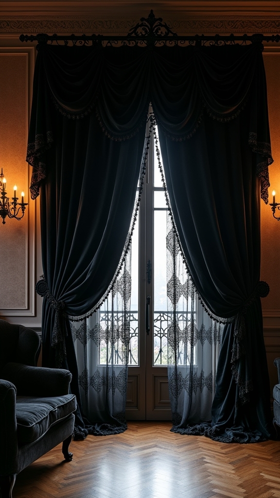 luxurious gothic revival interiors