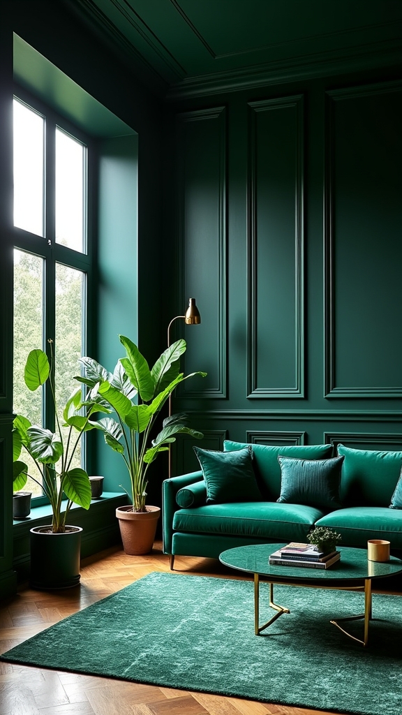 luxurious jewel tone layering