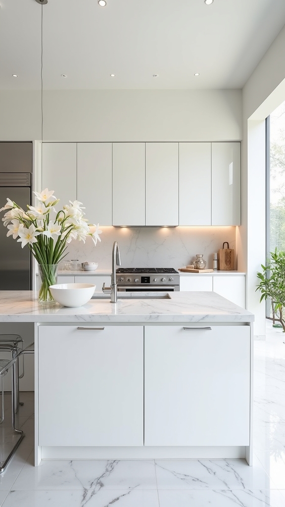 luxury marble kitchen countertops
