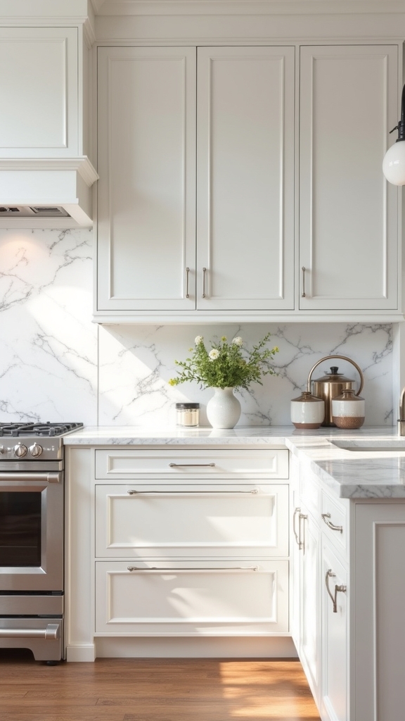 luxury marble warm wood