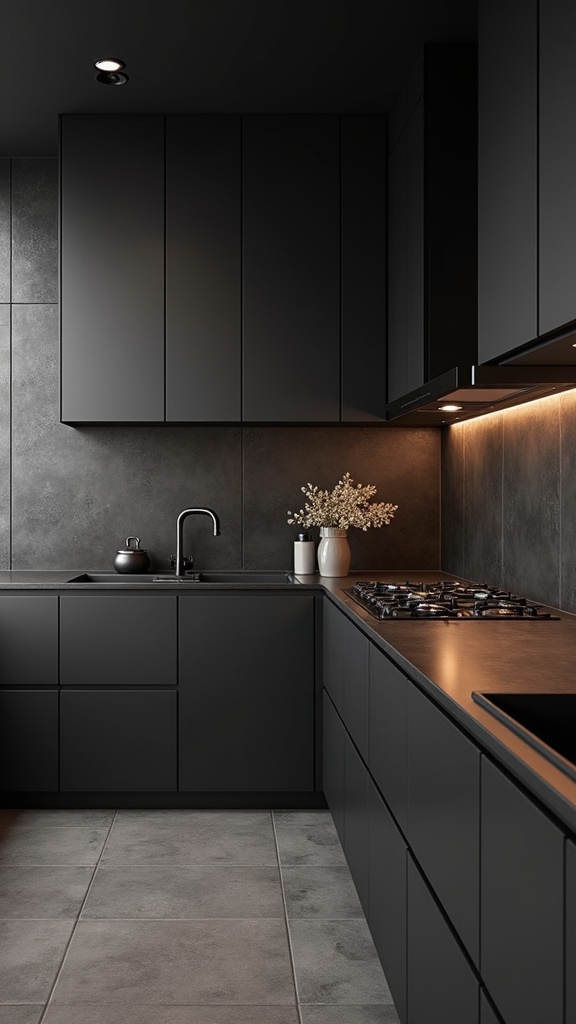 matte gloss contrast enhances ambiance