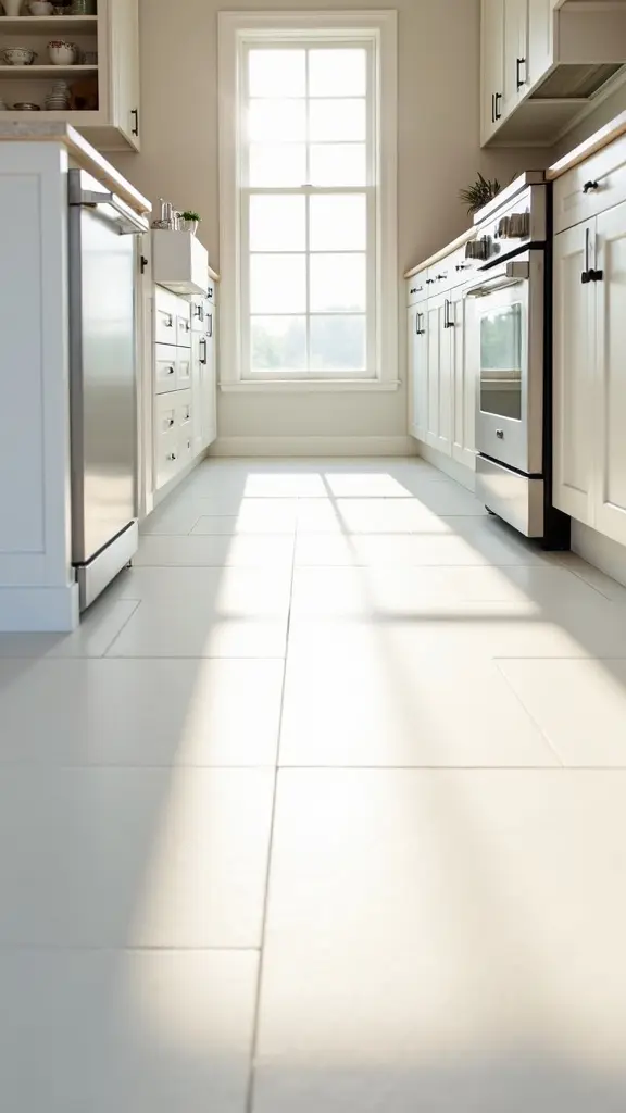 matte white tile elegance
