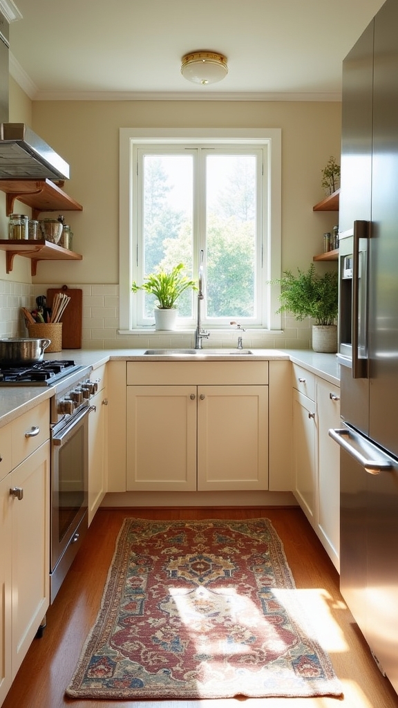 maximize small kitchen functionality