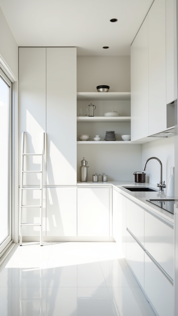 maximize vertical kitchen storage