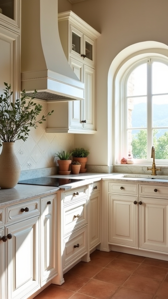 mediterranean elegance in kitchens