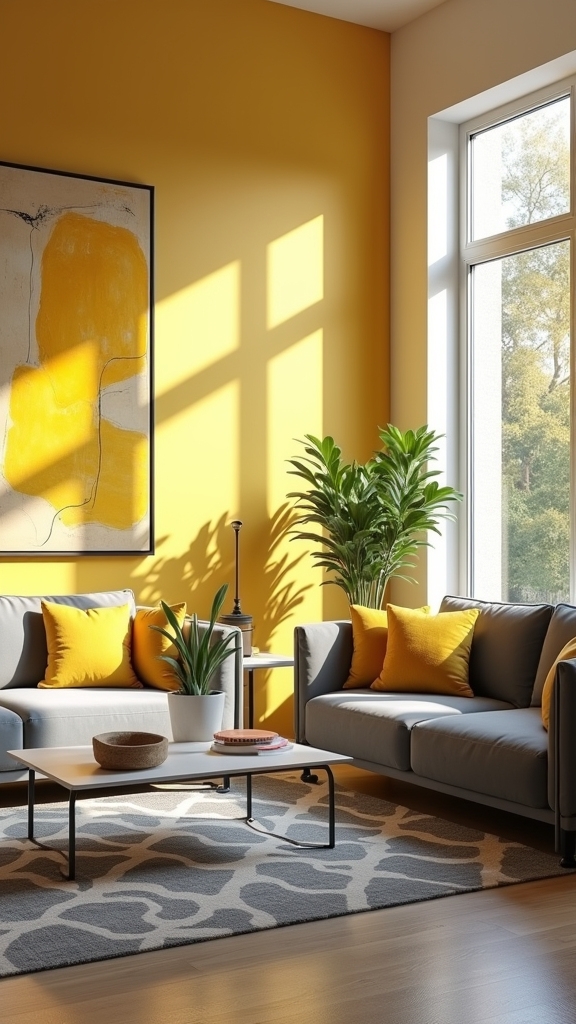 mellow yellow uplifting atmosphere