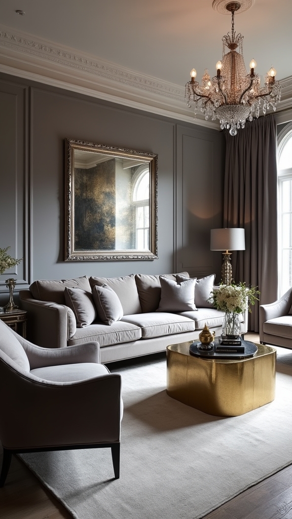 metallic accents elevate luxury