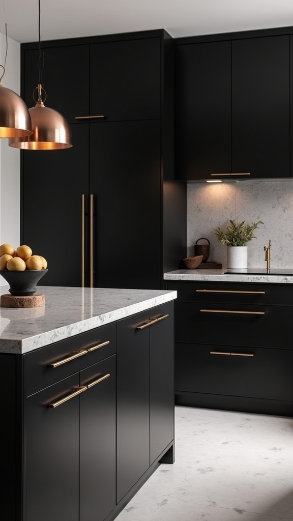 metallic accents enhance sophistication