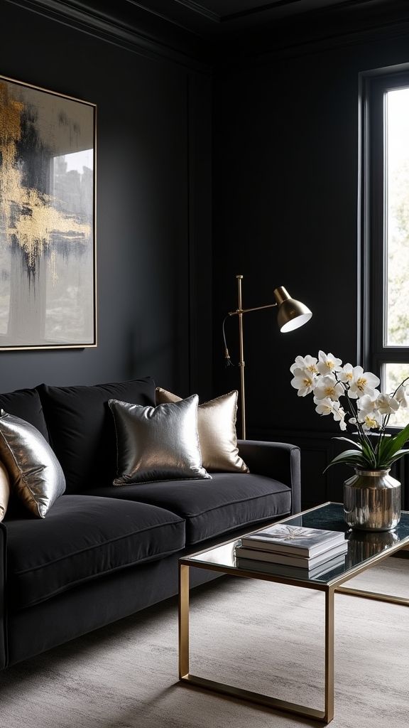 metallic elegance in d cor