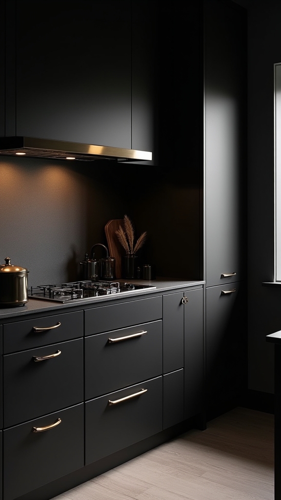 metallic elegance in kitchens
