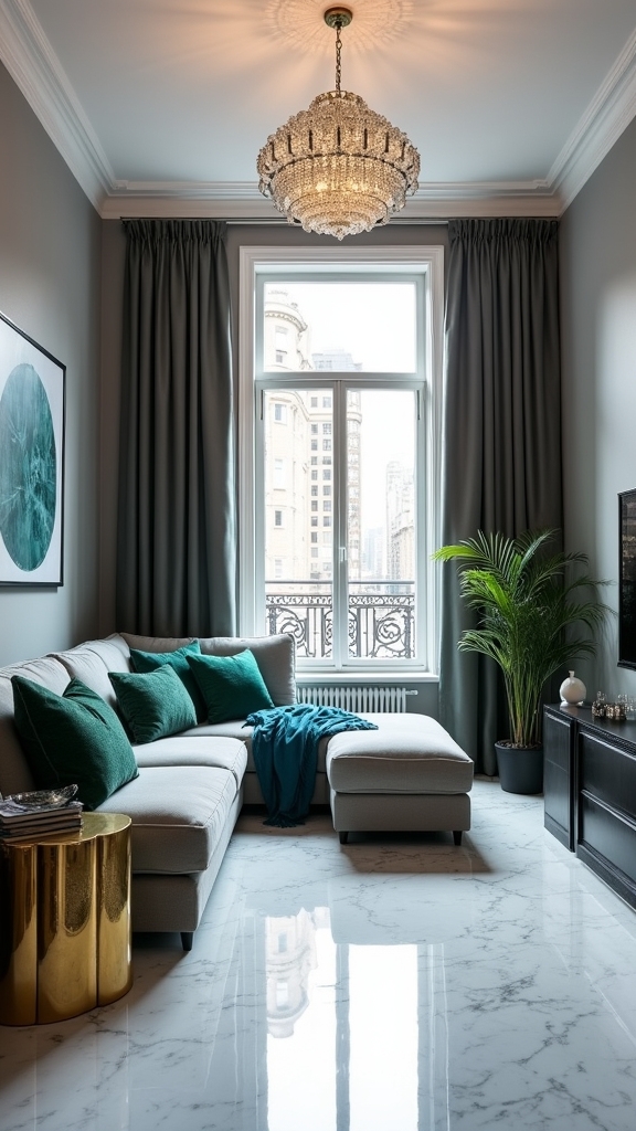 metallics and jewel accents