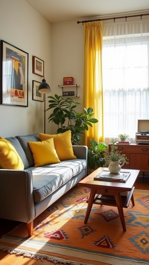 mid century modern color harmony