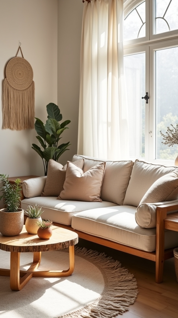 minimalist boho beige elegance