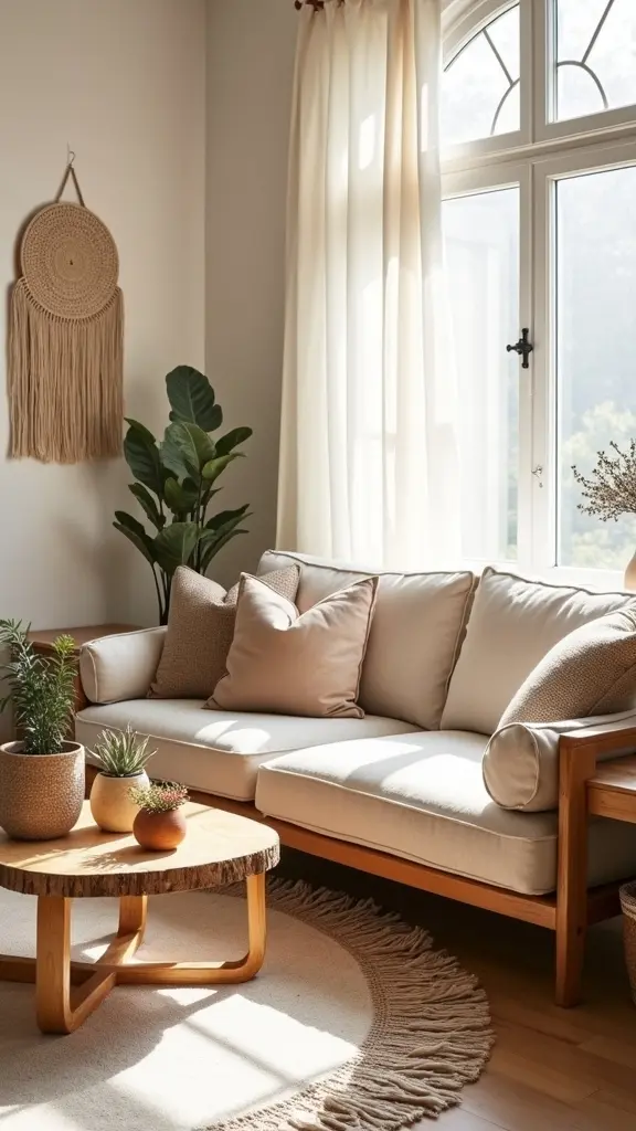 minimalist boho beige elegance