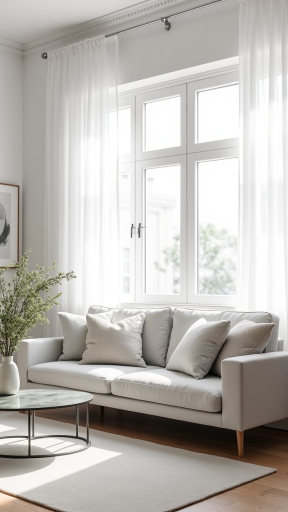 minimalist decor with gray