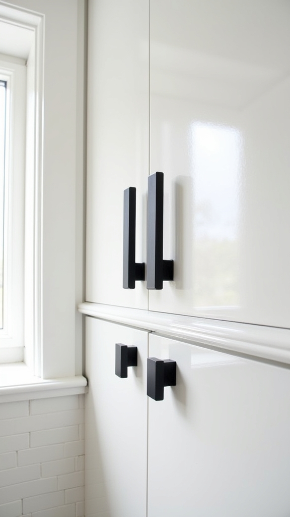 mixed black hardware elegance
