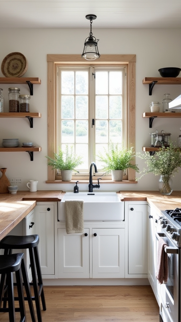 modern black bistro accents