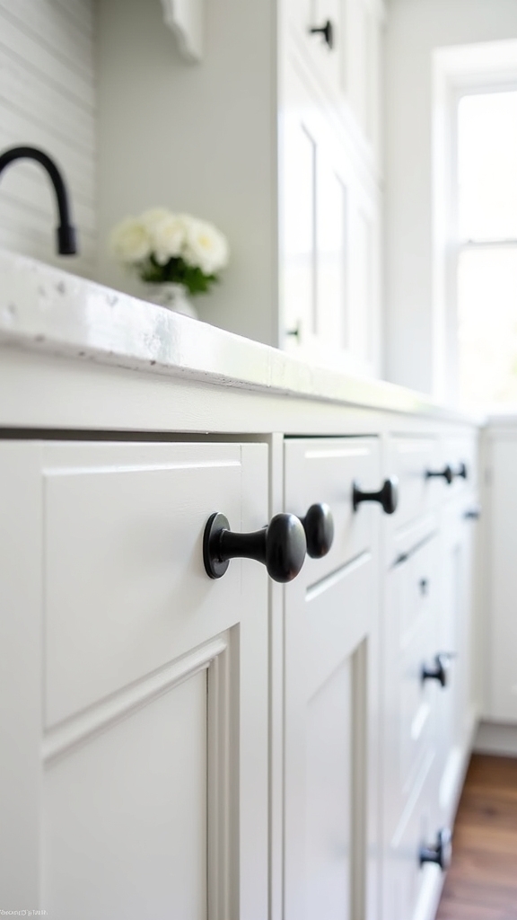 modern farmhouse with contrast