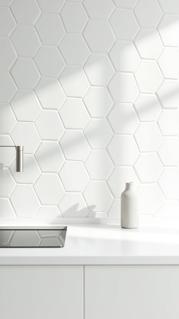 modern hexagon tile elegance