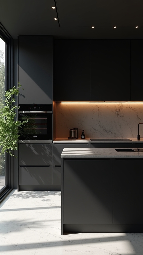 modern minimalism with handleless design