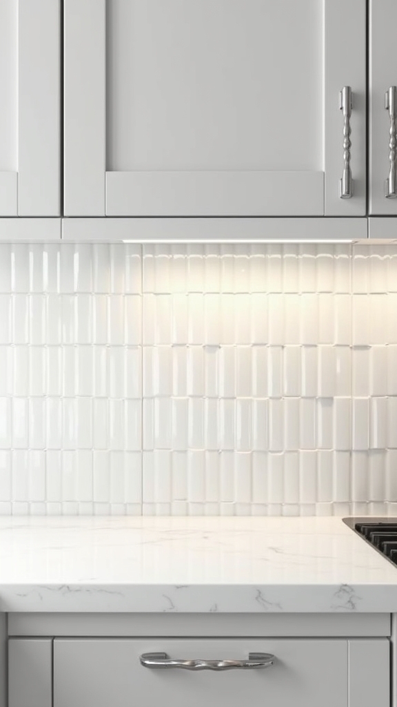 modern minimalist vertical tiles