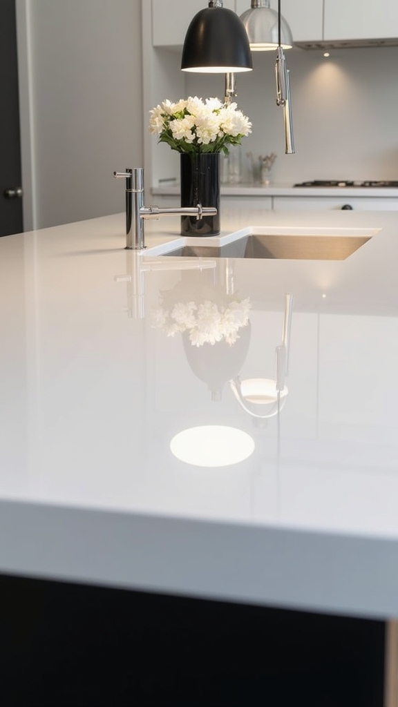 modern monochrome kitchen design
