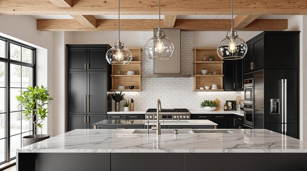 modern rustic kitchen designs