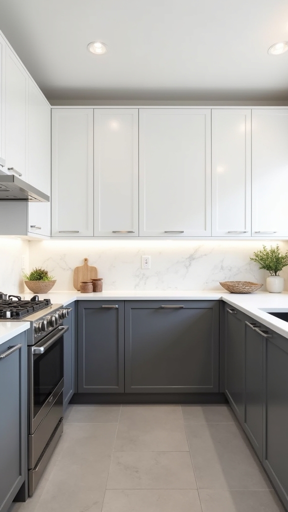 modern tuxedo cabinetry design