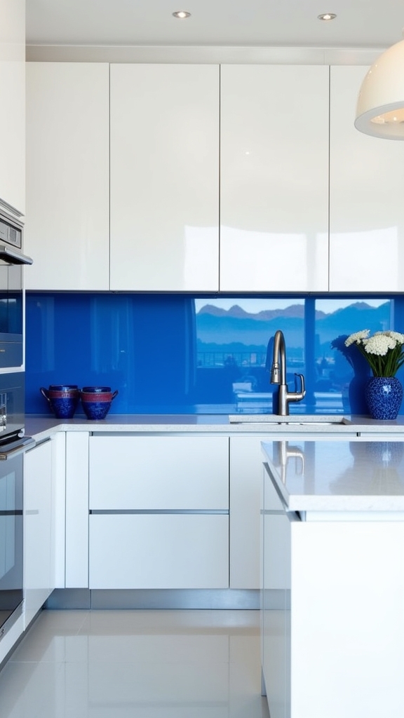 modern two tone kitchen design