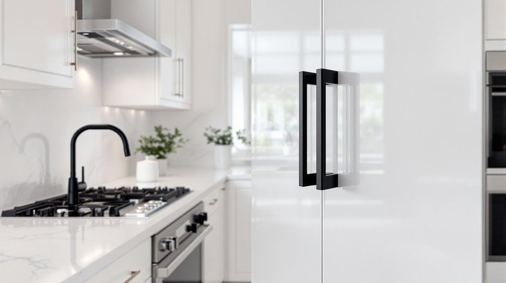 modern white kitchen elegance