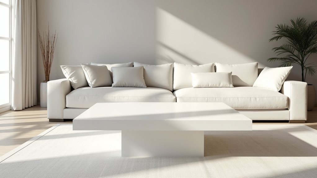 modern white table designs