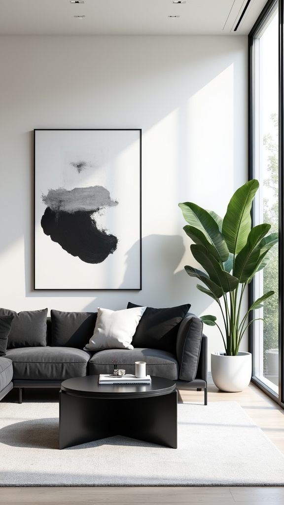 monochrome sophistication with textures