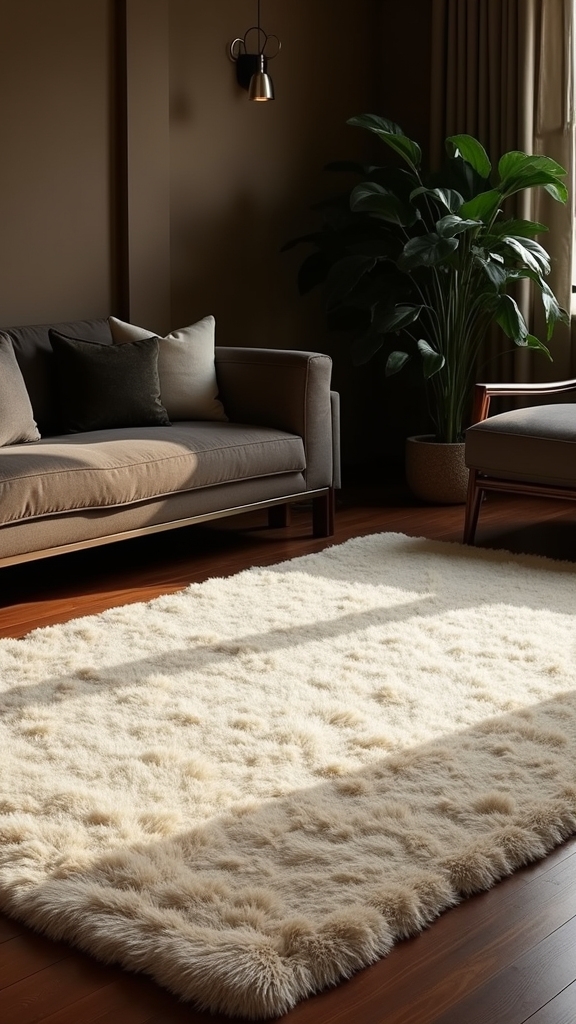 moody living room sophistication