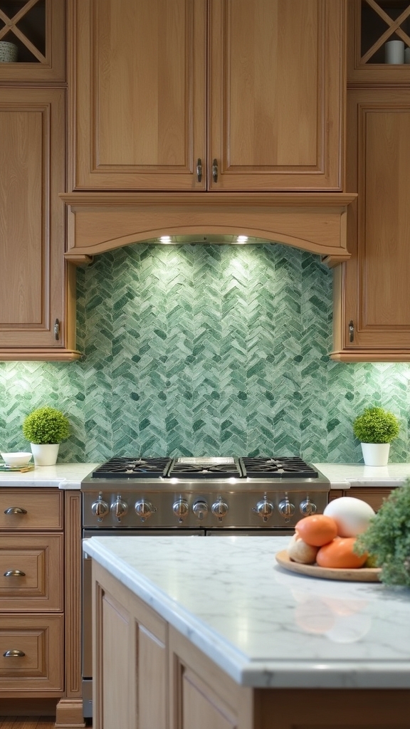 mosaic tiles enhance kitchens