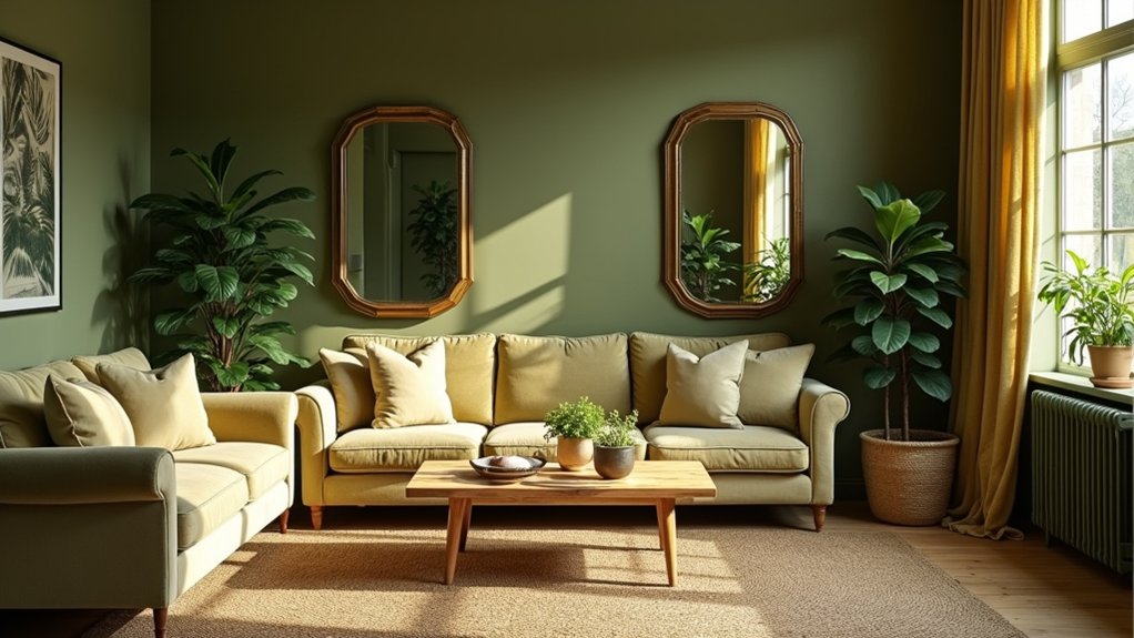 natural earthy living room