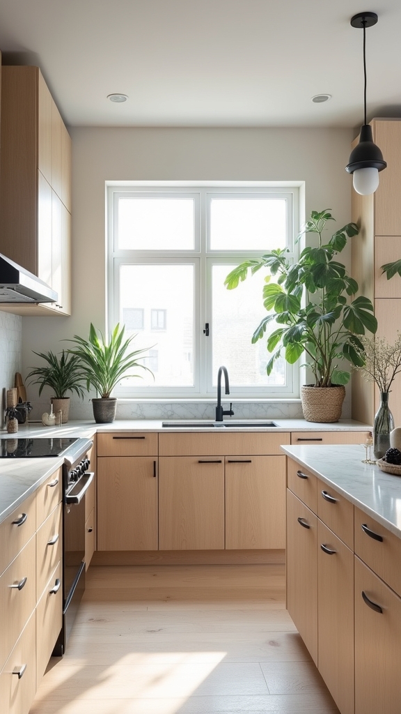 natural elegance in kitchens