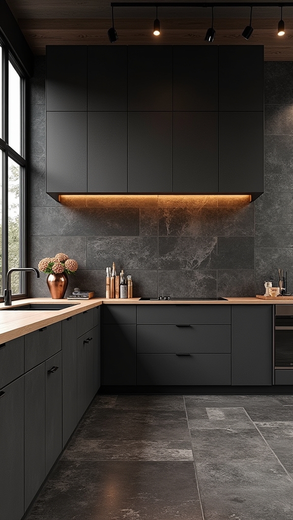 natural stone enhances kitchens