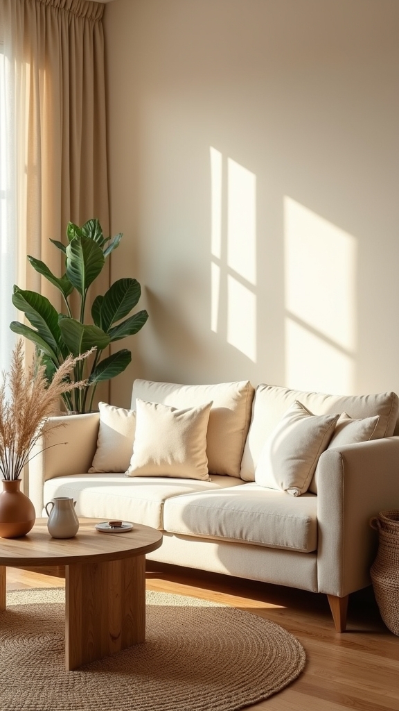 natural textures enhance ambiance