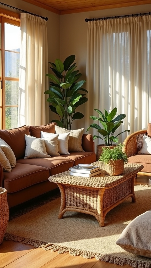 natural warmth and texture