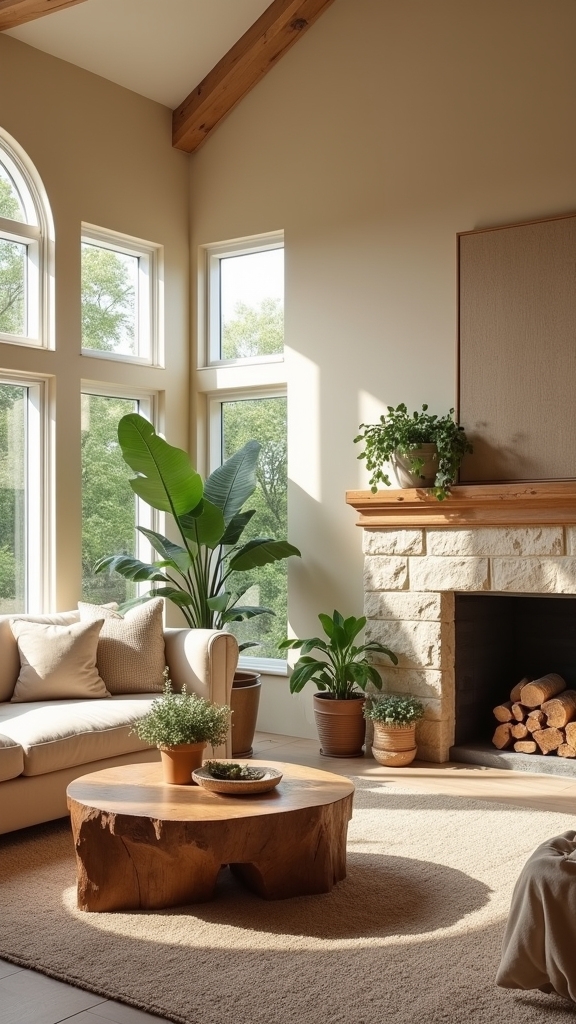 natural warmth and texture
