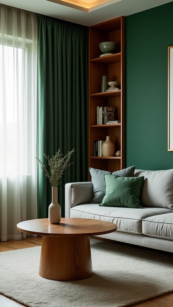 natural wood enhances green